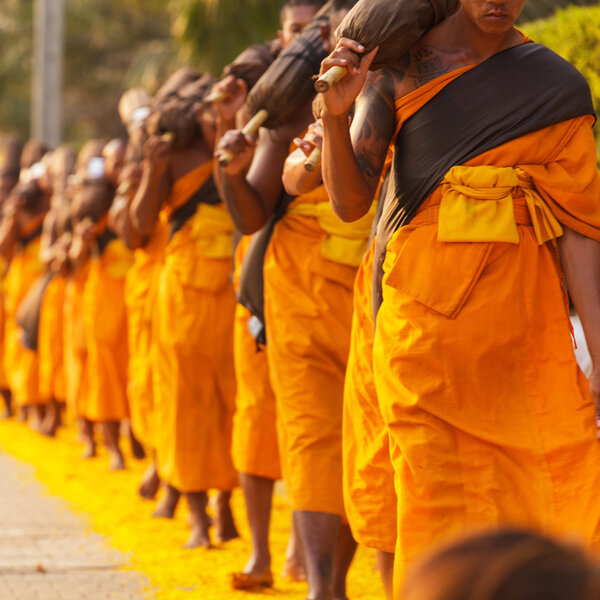 Monks in Thailand