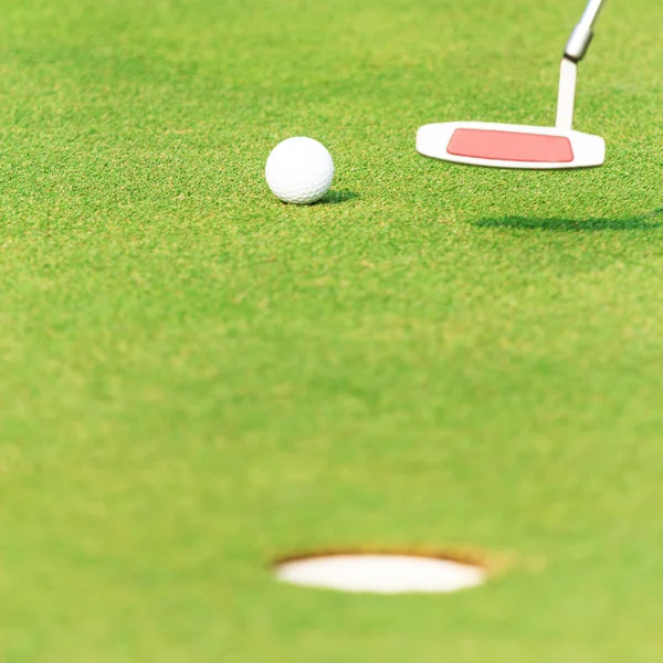 Playing golf — Stock Photo, Image
