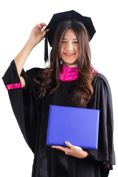 Female college graduate — Stock Photo, Image