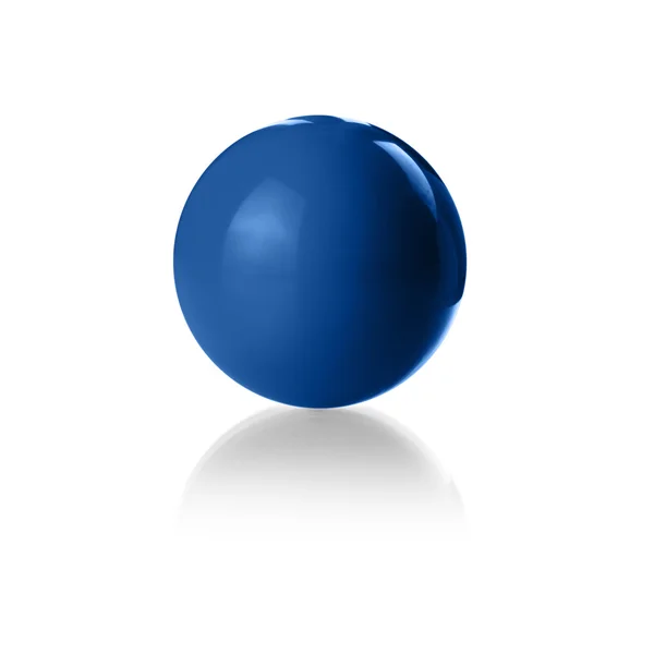Синий шар — стоковое фото