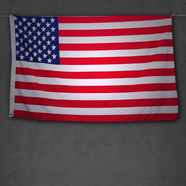 Bandeira dos Estados Unidos da América — Fotografia de Stock