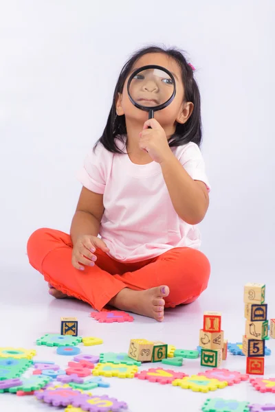 Menina. — Fotografia de Stock