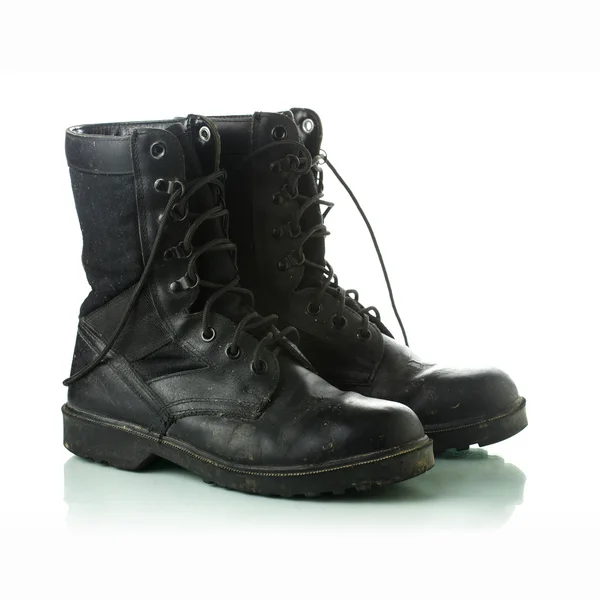 Military boots — Stock Photo, Image