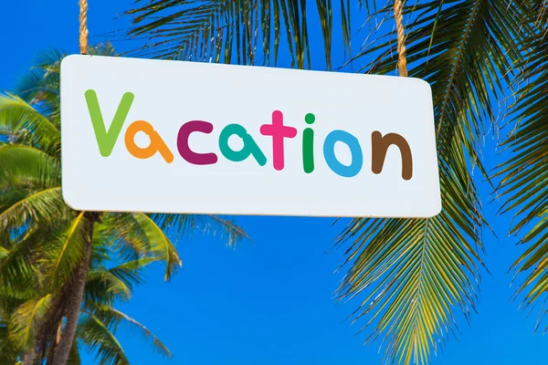 Vacation — Stock Photo, Image