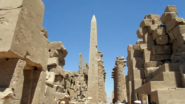 Egypte indrukken, tempel van karnak — Stockfoto