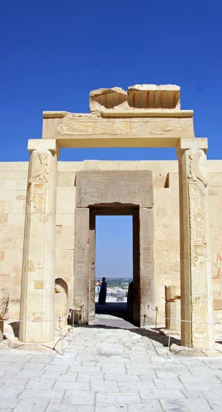 Teple of hetschepsut, luxor egypt — Stock Photo, Image