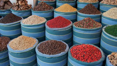 ın Bazaarı eski Hurghada, Haziran 2013