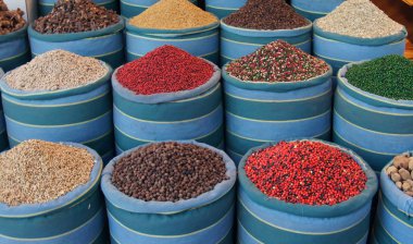 ın Bazaarı eski Hurghada, Haziran 2013