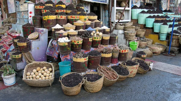 Dojmy z bazaru v staré Hurghady — Stock fotografie