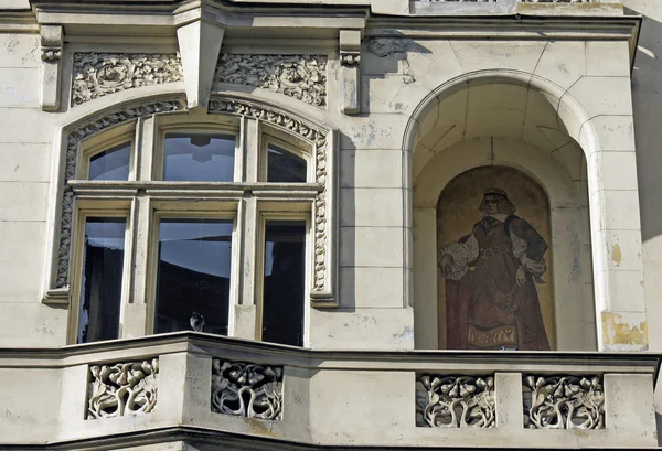 Buildings in prague — Stock Photo, Image