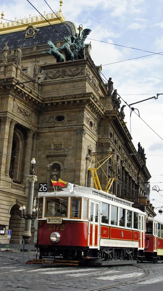 Prag Eski teleferik — Stok fotoğraf