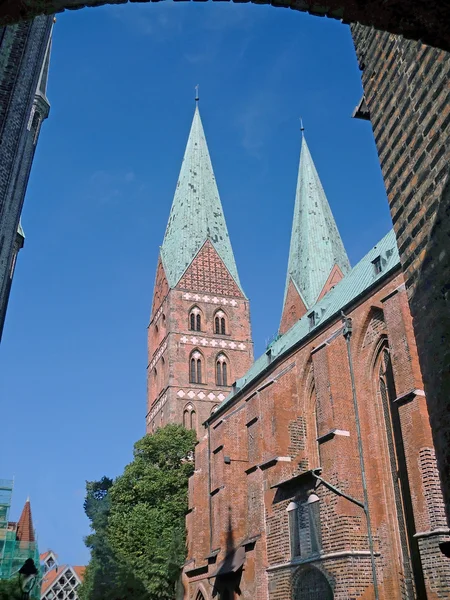 Lübeck im Herbst — Stockfoto