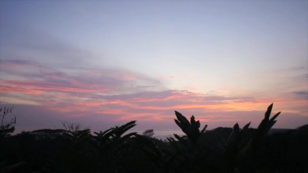 Karayip günbatımı — Stok video