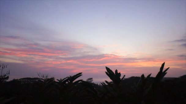 Pôr do sol do Caribe — Vídeo de Stock