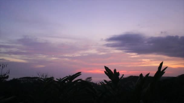 Pôr do sol do Caribe — Vídeo de Stock