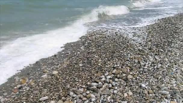 Kamieniste wybrzeże — Wideo stockowe