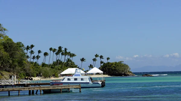 Cayo levantado eiland — Stockfoto