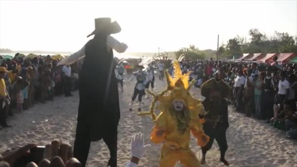 Caribbean carnaval — Stockvideo