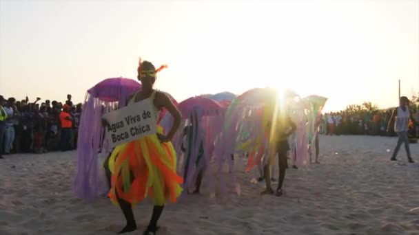 Karibischer Karneval — Stockvideo