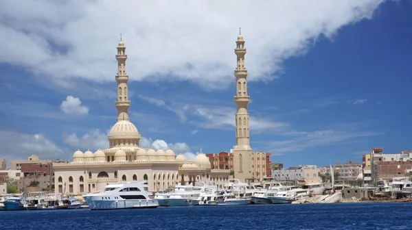 Moschea sul mare — Foto Stock