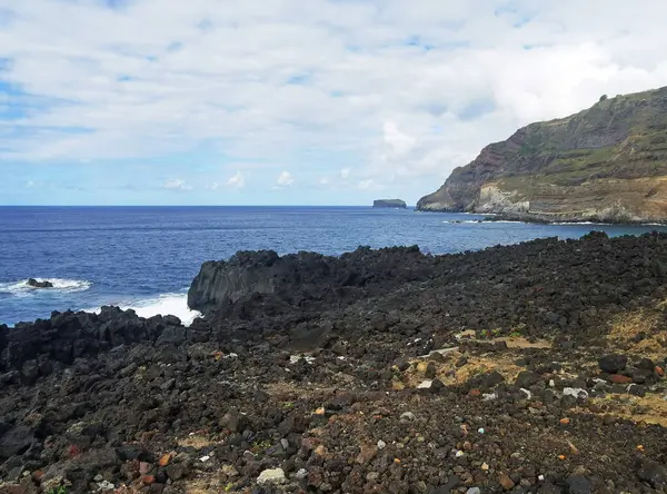 Raue Wilde Nordküste Der Azoren Insel Sao Miguel — Stockfoto