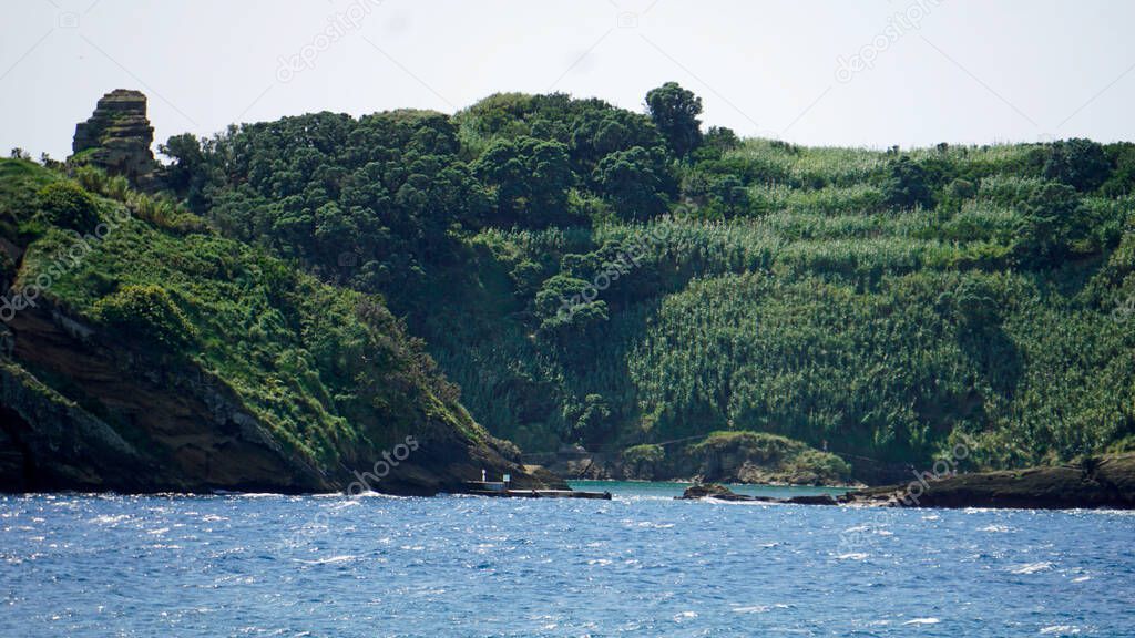 vila franca do compo island on the azores