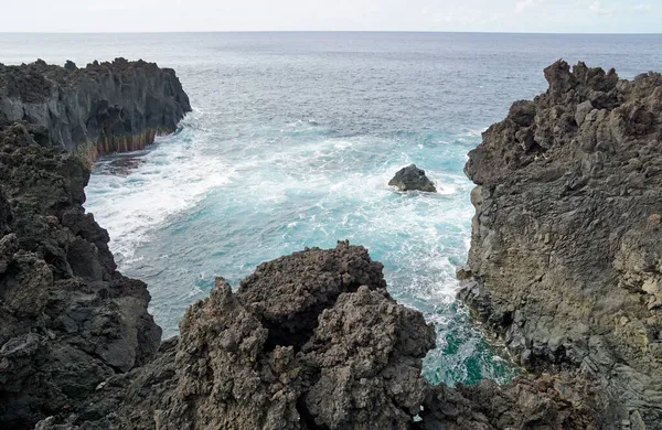 Raue Wilde Nordküste Der Azoren Insel Sao Miguel — Stockfoto