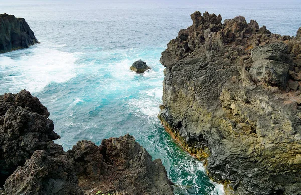 Drsné Divoké Nord Pobřeží Azores Ostrov Sao Miguel — Stock fotografie