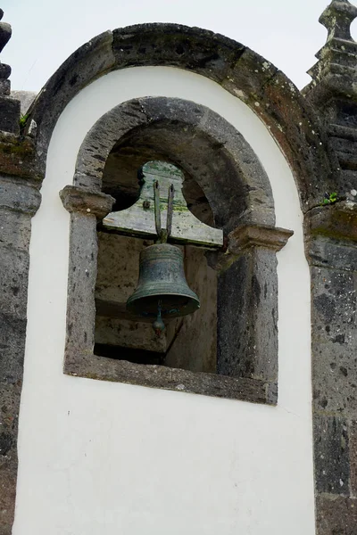 Традиционная Церковь Азорских Островах — стоковое фото