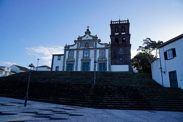 Traditionell Kyrka Azores Sao Miguel — Stockfoto