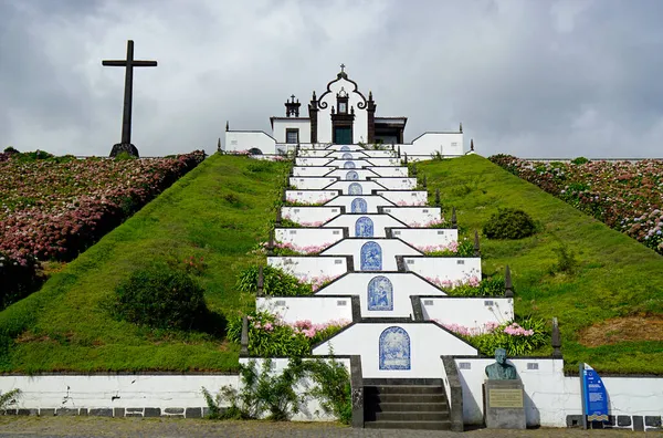 Kościół Ermida Nossa Senhora Paz Azorach — Zdjęcie stockowe