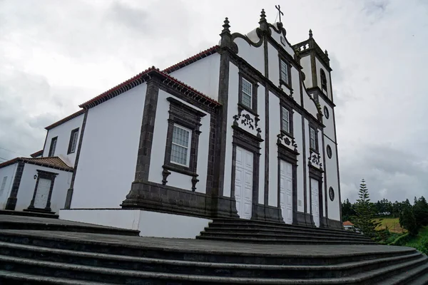 Igreja Tradicional Ilha Dos Açores São Miguel — Fotografia de Stock