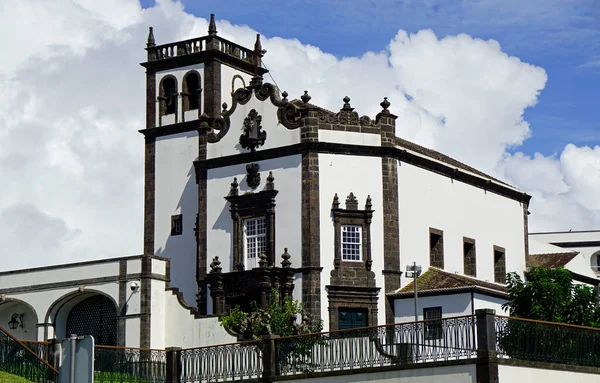 Kościół Ponta Delgada Azorach — Zdjęcie stockowe