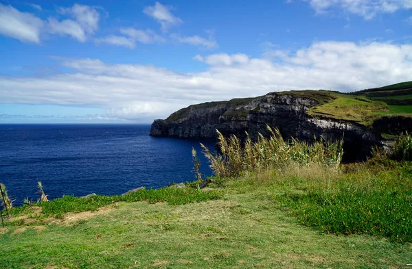 Zielony Krajobraz Wyspie Azory Sao Miguel — Zdjęcie stockowe