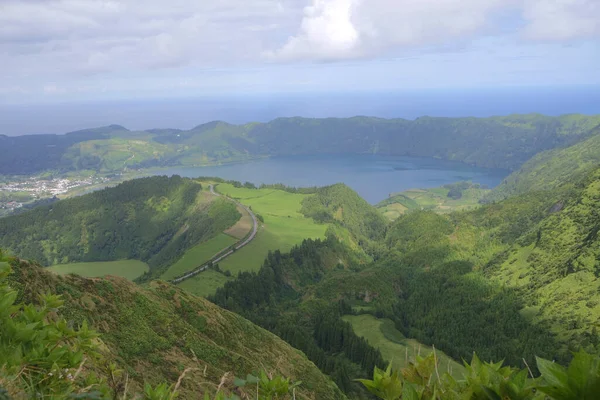 Wunderschöne Landschaft Auf Den Azoren Inseln — Stockfoto