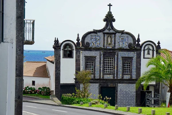 Iglesia Tradicional Isla Las Azores Sao Miguel — Foto de Stock