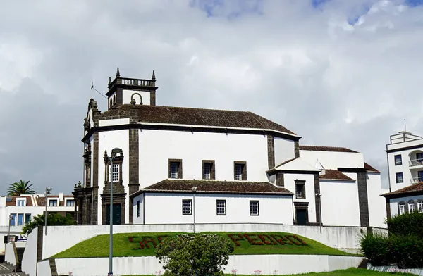 Iglesia Ponta Delgada Las Azores — Foto de Stock