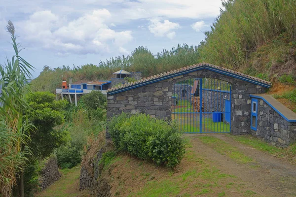 Typisch Gebouw Het Eiland Azores Sao Miguel — Stockfoto