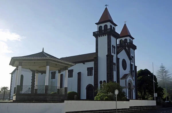 Azores Adası Sao Miguel Deki Geleneksel Kilise — Stok fotoğraf