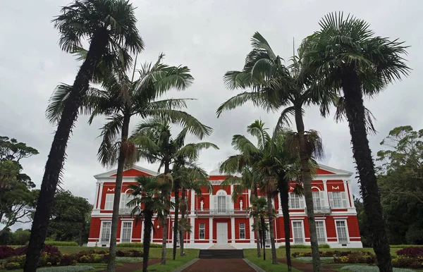 Ponta Delgada Azores Portugal September 2021 Autonomous Government Palace Azores — 图库照片