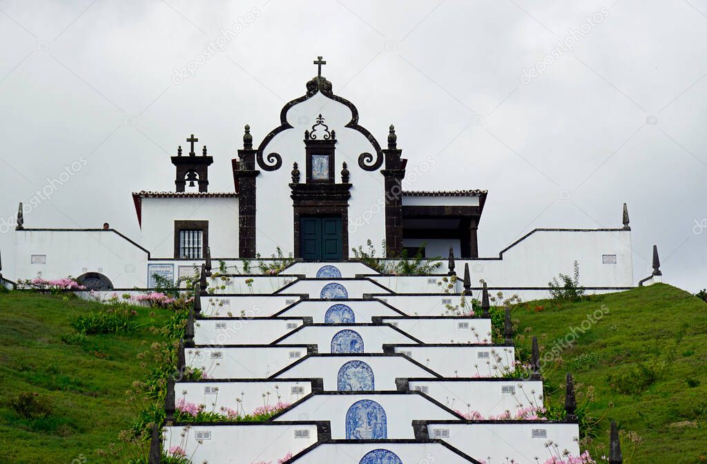 Ermida de Nossa Senhora da Paz Church on the Azores Islands