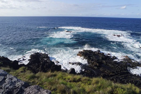 Rough Wild Nord Coast Azores Island Sao Miguel — Stock Photo, Image