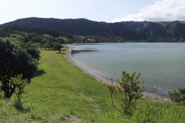 Sete Cidade Gölü, Azores Adaları Sao Miguel.