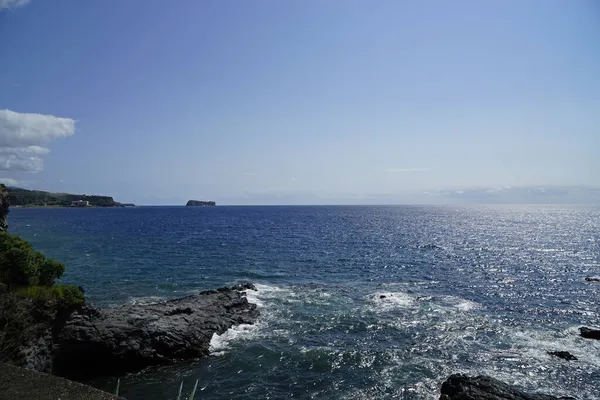Sao Miguel Adası Nın Güney Kıyısında — Stok fotoğraf