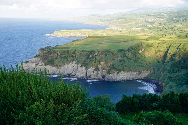 Malerische Küstenlandschaft Auf Der Insel São Miguel — Stockfoto