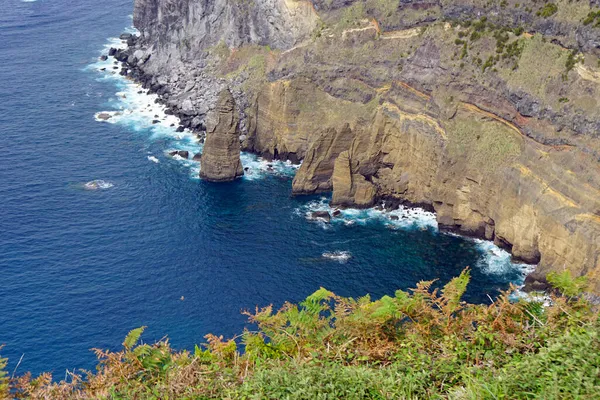 Paisaje Verde Isla Las Azores Sao Miguel —  Fotos de Stock