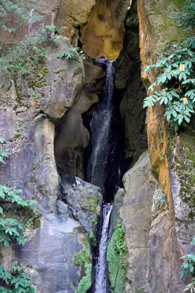 Cachoeira Ilha Dos Açores São Miguel — Fotografia de Stock