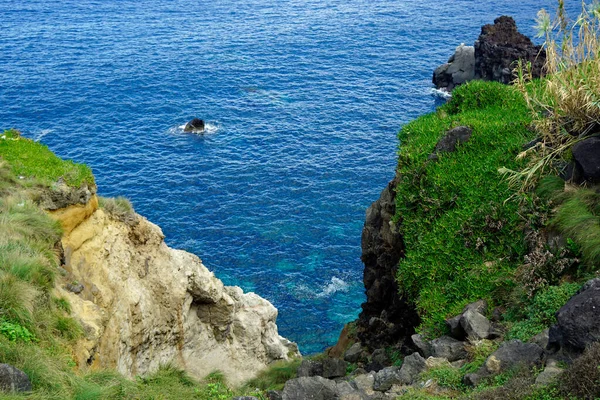 亚速尔岛上的绿地 — 图库照片