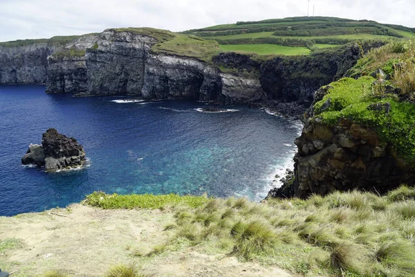 Paisaje Verde Isla Las Azores Sao Miguel —  Fotos de Stock