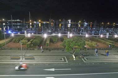 Ponta Delgada Limanı, Azores Adası Sao Miguel.